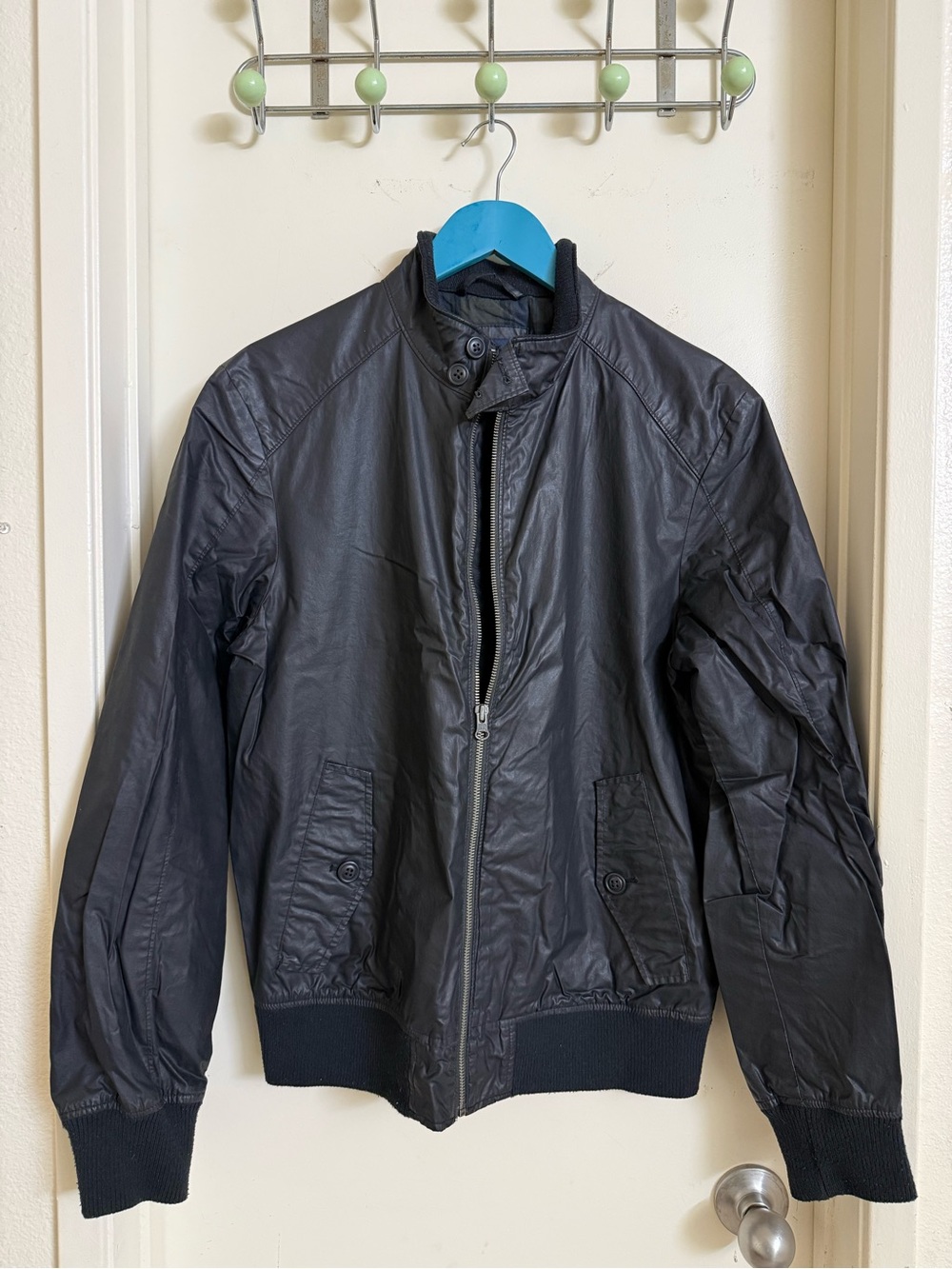 Gap Men's Black Bomber Jacket